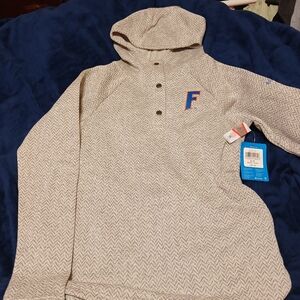 Columbia Beige Patterned Hoodie